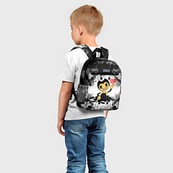 Детский рюкзак BENDY LOVE БЕНДИ С СЕРДЦЕМ, цвет: 3D-принт — фото 2