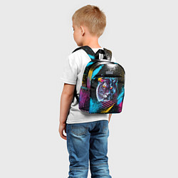 Детский рюкзак Забрызганный тигр, цвет: 3D-принт — фото 2
