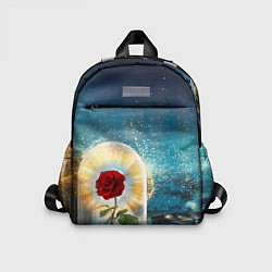 Детский рюкзак Роза в Колбе, цвет: 3D-принт