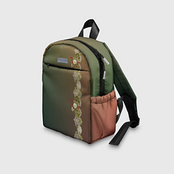 Детский рюкзак Уютица на градиенте, цвет: 3D-принт — фото 2