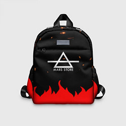 Детский рюкзак 30 Seconds to Mars - Fire, цвет: 3D-принт