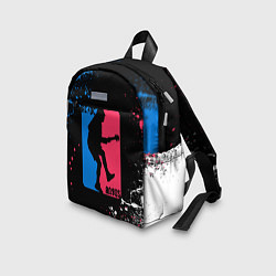 Детский рюкзак ACDC брызги красок, цвет: 3D-принт — фото 2