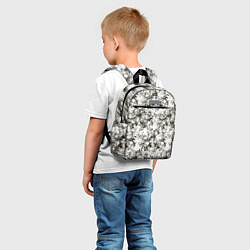 Детский рюкзак Зимний Камуфляж цифра, цвет: 3D-принт — фото 2