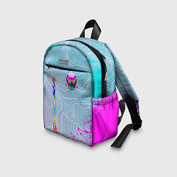Детский рюкзак 6IX9INE Gooba Брызги, цвет: 3D-принт — фото 2