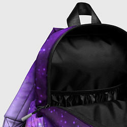 Детский рюкзак Космическая черная кошка, цвет: 3D-принт — фото 2