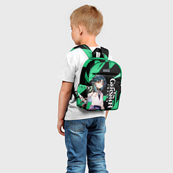 Детский рюкзак СЯО XIAO GENSHIN, цвет: 3D-принт — фото 2