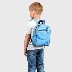 Детский рюкзак МоРское Дно с Акулами, цвет: 3D-принт — фото 2