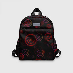 Детский рюкзак Колючий смайл Smile, цвет: 3D-принт
