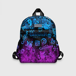 Детский рюкзак Genshin Impact - Огонь, цвет: 3D-принт