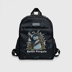 Детский рюкзак Counter-Strike Боевой пингвин, цвет: 3D-принт
