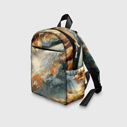 Детский рюкзак Песчаный Космос, цвет: 3D-принт — фото 2