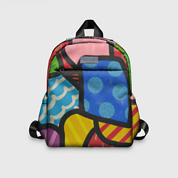 Детский рюкзак В стиле ромеро бритто, цвет: 3D-принт