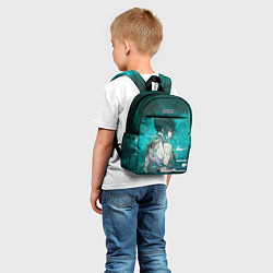 Детский рюкзак Сяо Адепт Genshin impact, цвет: 3D-принт — фото 2