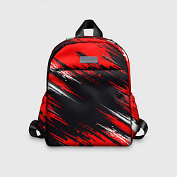 Детский рюкзак БЕЛО-КРАСНАЯ КРАСКА, цвет: 3D-принт