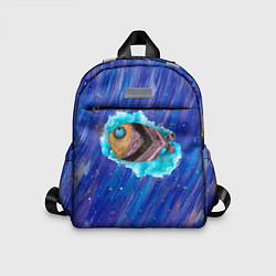 Детский рюкзак Забавная рыба, цвет: 3D-принт