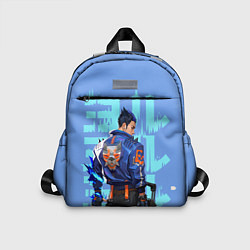 Детский рюкзак Юру спиной, цвет: 3D-принт