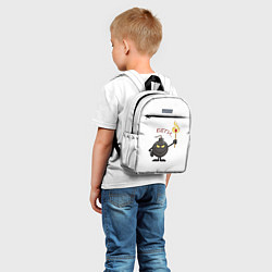Детский рюкзак Беги!, цвет: 3D-принт — фото 2