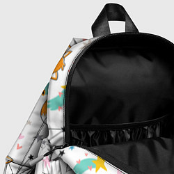 Детский рюкзак Спящие лисята, цвет: 3D-принт — фото 2