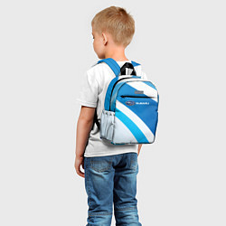 Детский рюкзак Subaru Logo спорт, цвет: 3D-принт — фото 2