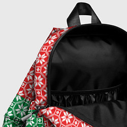 Детский рюкзак Белоруссия Обережные Узоры Алатырь, цвет: 3D-принт — фото 2