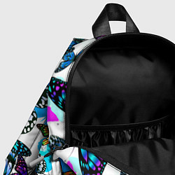 Детский рюкзак Рой цветных бабочек, цвет: 3D-принт — фото 2