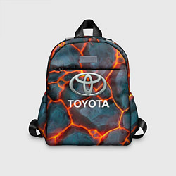 Детский рюкзак Toyota Вулкан из плит, цвет: 3D-принт