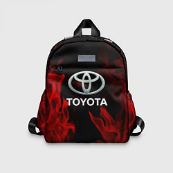 Детский рюкзак Toyota Red Fire, цвет: 3D-принт