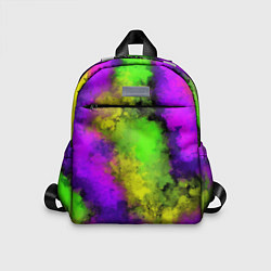 Детский рюкзак Акварель за стеклом, цвет: 3D-принт