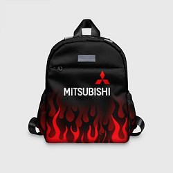 Детский рюкзак Mitsubishi Огонь, цвет: 3D-принт