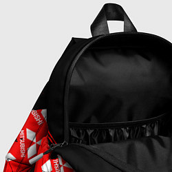 Детский рюкзак Mitsubishi - Диагональ паттерн, цвет: 3D-принт — фото 2