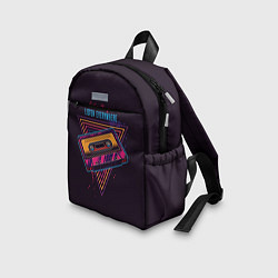 Детский рюкзак Ретро Музыка кассета, цвет: 3D-принт — фото 2