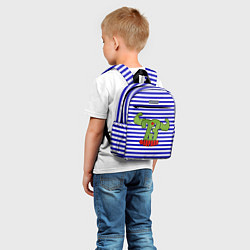Детский рюкзак 23 23 Февраля День Защитника Отечества, цвет: 3D-принт — фото 2