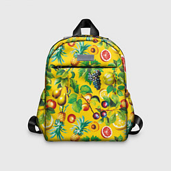 Детский рюкзак Лето Фрукты, цвет: 3D-принт