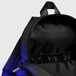 Детский рюкзак Blue Fade 3D Синий градиент, цвет: 3D-принт — фото 2