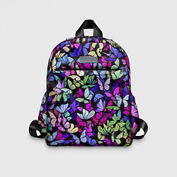Детский рюкзак Витражные бабочки, цвет: 3D-принт