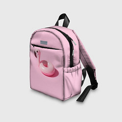 Детский рюкзак Flamingos Розовый фламинго, цвет: 3D-принт — фото 2