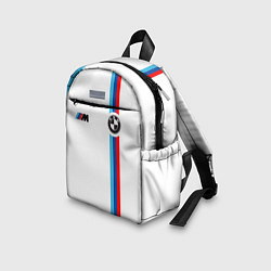 Детский рюкзак БМВ 3 STRIPE BMW WHITE, цвет: 3D-принт — фото 2