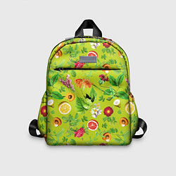 Детский рюкзак Летнее настроение - фрукты, цвет: 3D-принт