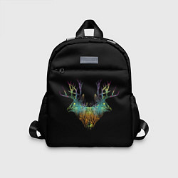 Детский рюкзак Душа природы - олени, цвет: 3D-принт
