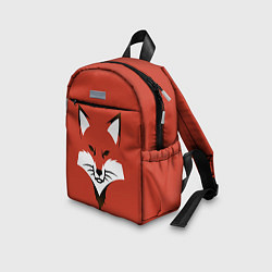 Детский рюкзак Рыжая серьезная лиса, цвет: 3D-принт — фото 2