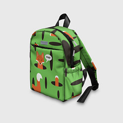 Детский рюкзак Лисичка в норке, цвет: 3D-принт — фото 2