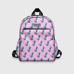Детский рюкзак Ананасовый неон, цвет: 3D-принт