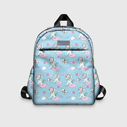 Детский рюкзак Dab Единороги, цвет: 3D-принт
