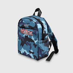 Детский рюкзак Roblox Камуфляж Тёмный Синий, цвет: 3D-принт — фото 2