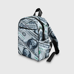 Детский рюкзак Доллары с Вашингтоном, цвет: 3D-принт — фото 2