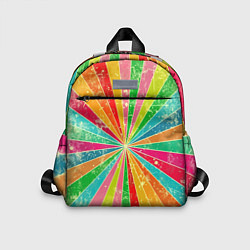Детский рюкзак Геометрический паттерн Retro, цвет: 3D-принт