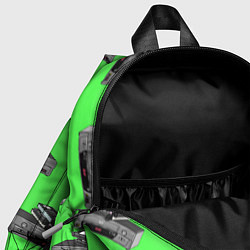 Детский рюкзак ВИНТАЖНЫЕ ВИДЕОМАГНИТОФОНЫ, цвет: 3D-принт — фото 2