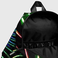 Детский рюкзак Portal Fashion pattern Neon, цвет: 3D-принт — фото 2