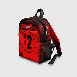 Детский рюкзак ДАИНГ ЛАЙТ 2 - Пламя, цвет: 3D-принт — фото 2