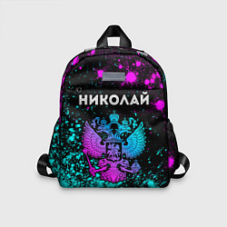 Детский рюкзак Николай Россия, цвет: 3D-принт